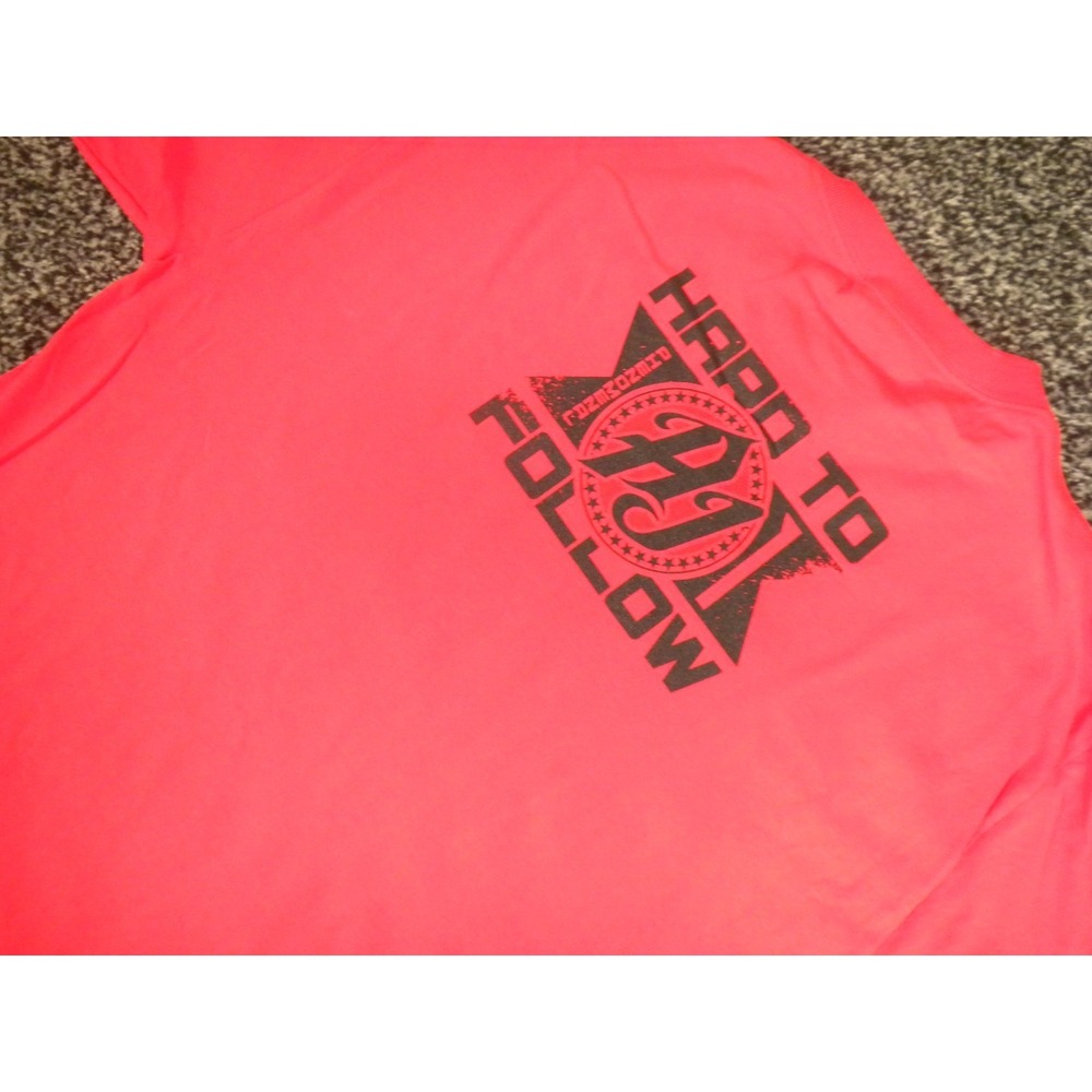 WWE AJ Styles T-shirt L Red‎ Untouchable One Hard To Follow Wrestle Royal Rumble - Picture 4 of 14